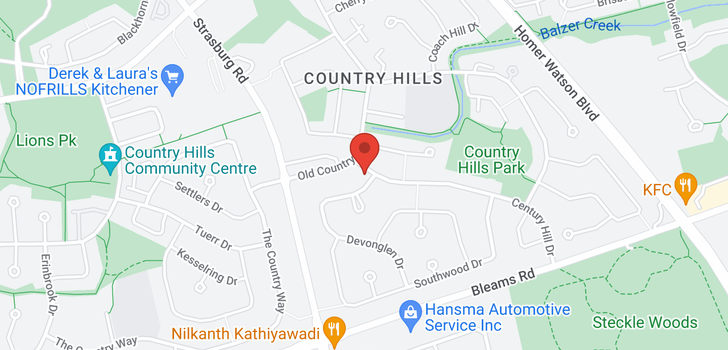 map of 20 Century Hill Drive